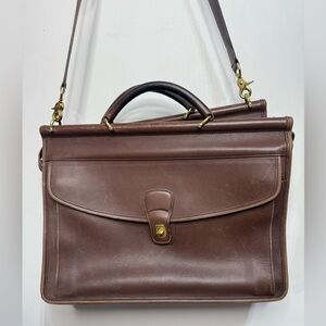 Vintage Coach  Briefcase Style 5213 Large Messenger Bag